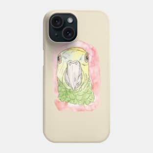 Parrot Watercolor Design Phone Case