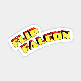 Flip Falcon Magnet