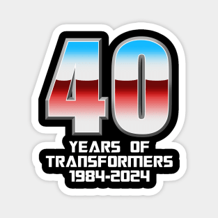 Transformers: GEN 1 - 40th Anniversary Magnet