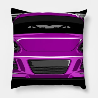 violet porsche front view Pillow