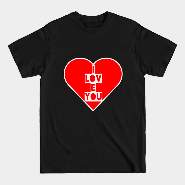 My heart Valentine - Valentine - T-Shirt
