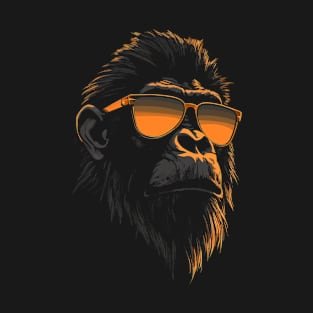 Monkey Sunglasses T-Shirt