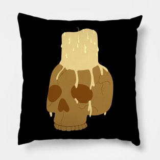 Skull Candle Pillow