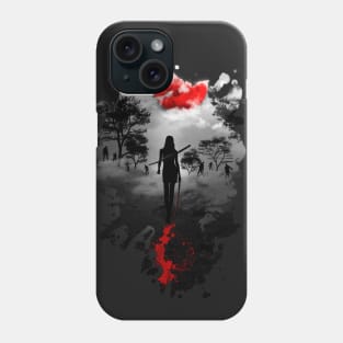 Fearless!! Zombie Apocalypse Design Phone Case