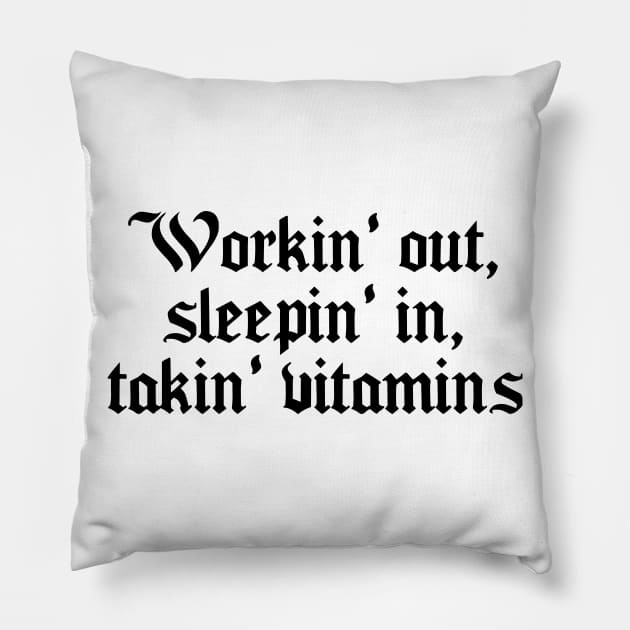 Vitamins Pillow by giadadee