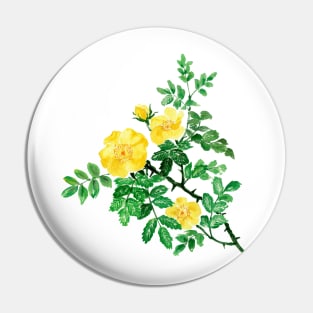 July 15th birthday flower Pin