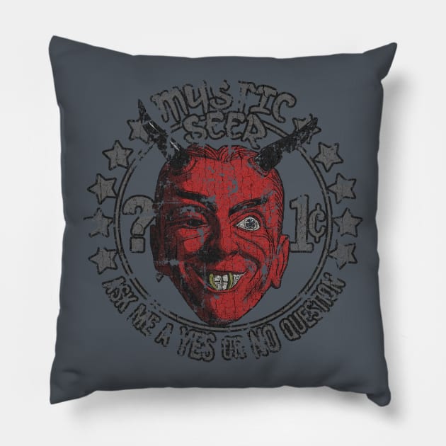 Mystic Seer - Vintage Pillow by JCD666