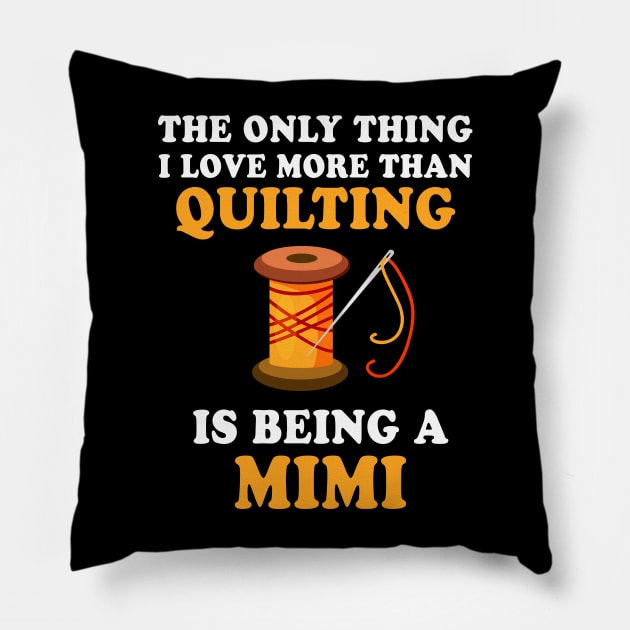 Mimi Quilting Pillow by sunima