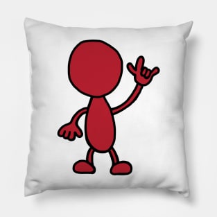 Red! Pillow