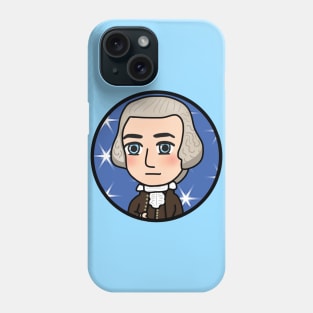 Patriot Portrait - Chibi George Washington Phone Case