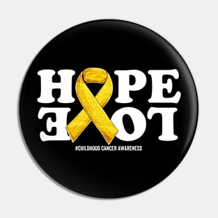 Childhood Cancer Support | Gold Ribbon Squad Support Childhood Cancer awareness Pin