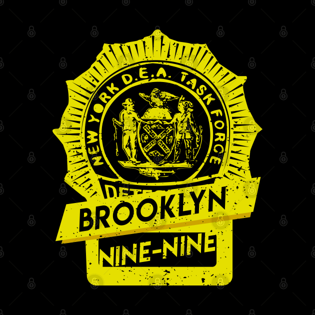 Brooklyn Nine-Nine. Police badge by Ddalyrincon