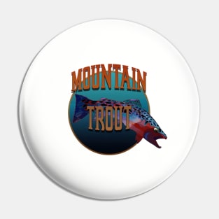 Mountain Trout Pin