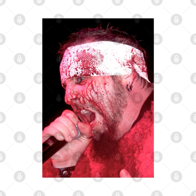 Chad Gray Mudvayne Photograph by Concert Photos