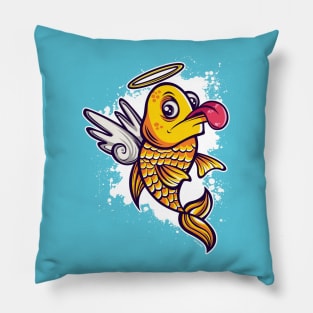 Angelic Fish Pillow