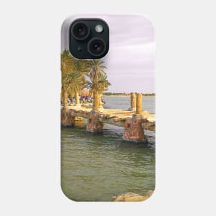 Taghaghien Island in Siwa, Egypt Phone Case