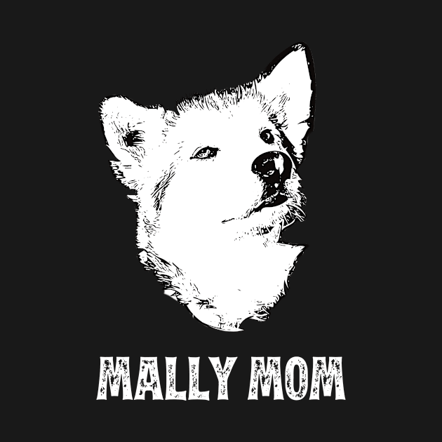 Mally Mom Alaskan Malamute Graphic by DoggyStyles