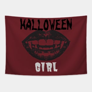 Halloween Girl Tapestry