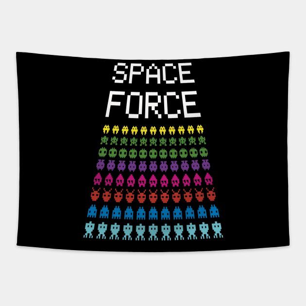 Space Force Tapestry by nickbeta