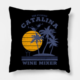 The F*cking Catalina Wine Mixer Pillow