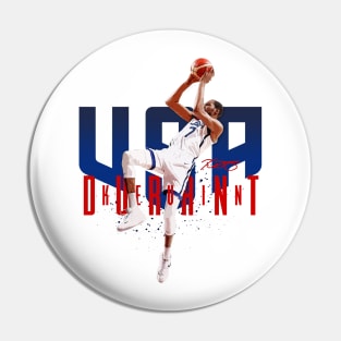 Kevin Durant USA Pin