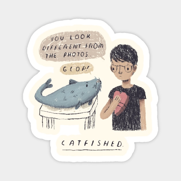 catfished Magnet by Louisros
