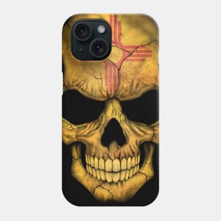 New Mexico Flag Skull Phone Case