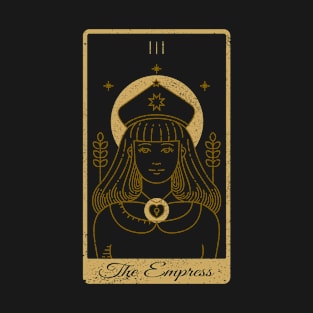 Tarot Card - The Empress - Occult Gothic Halloween T-Shirt