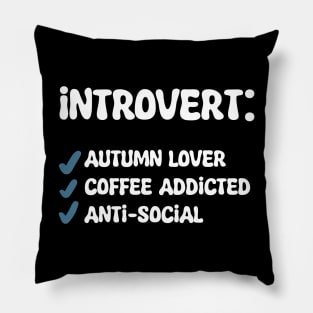 Introvert Pillow