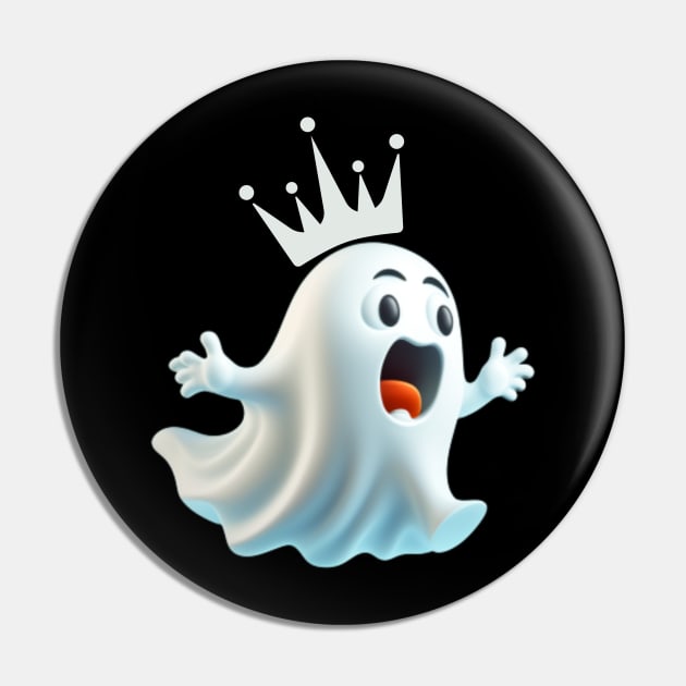 Afraid ghost Pin by Teflix