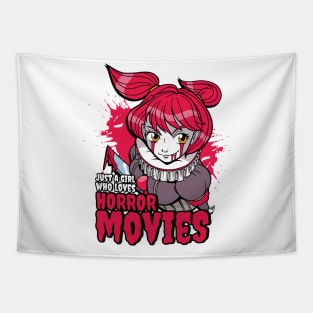 Just a girl who loves horror movies Tapestry