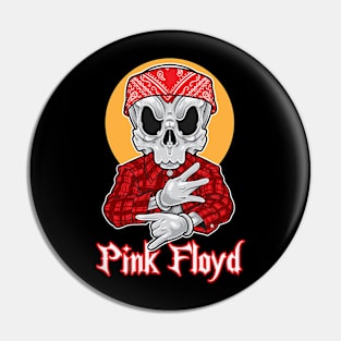 Skull Gangsta Pink Floyd Pin