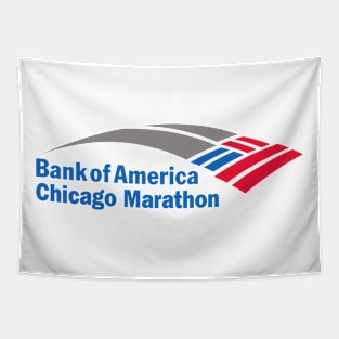 Chicago Marathon Tapestry