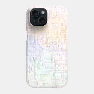 Metabolic pathway map Phone Case