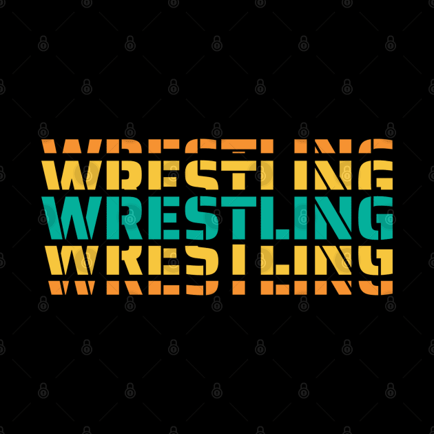 3d wrestling lettering -  wrestling quote by MARCHY