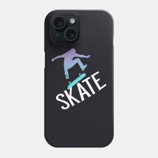 Skate chromatic Skateboarder Silhouette Phone Case