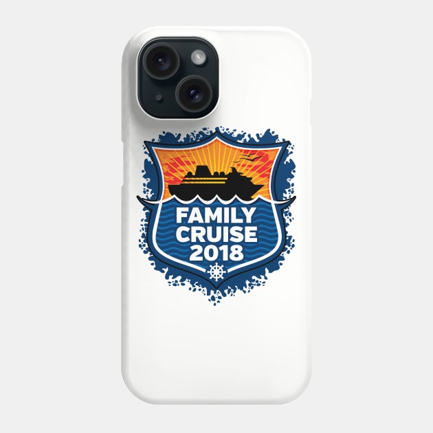 Family Cruise 2018 Phone Case by RadStar