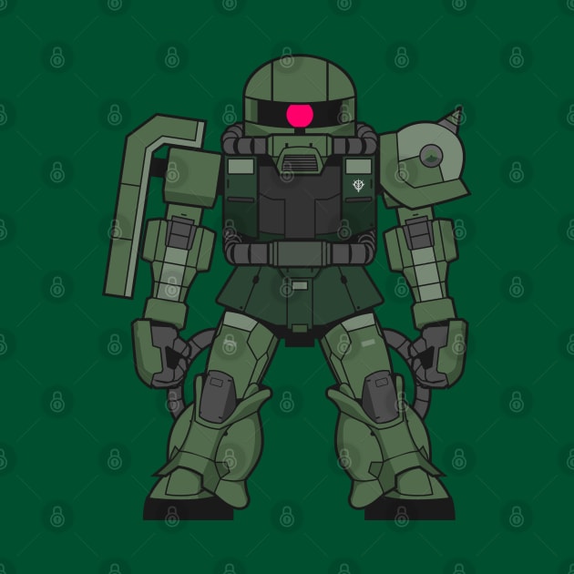 Mini Zaku by gratjia