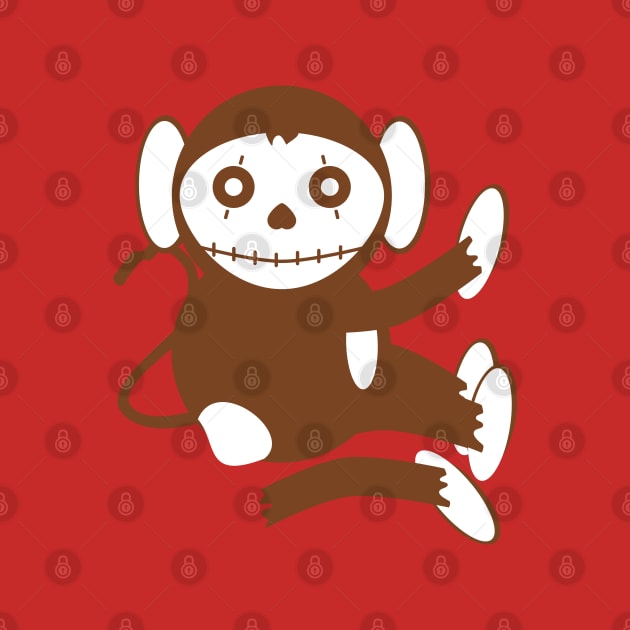 Cute Dead Monkey by mailboxdisco