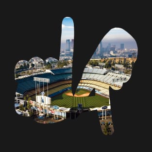 Small LA Hands, Dodger Stadium v2 T-Shirt