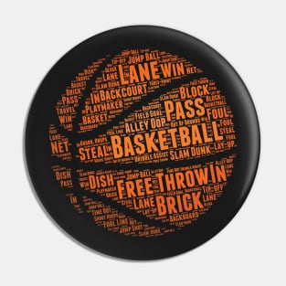 Basketball Ball Kids Boys Gift product Pin