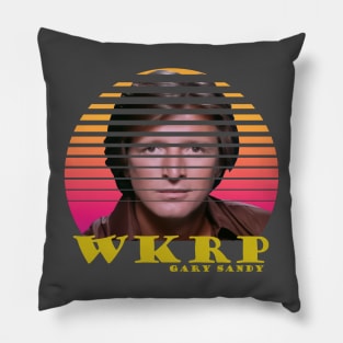 GARY SANDY WKRP Pillow