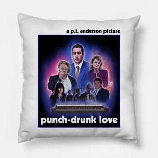 Punch-Drunk Love - 2002 Cannes Art - For Light Colors Pillow