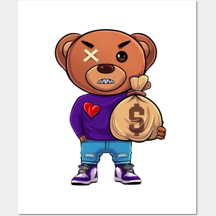 Teddy bear  Art Print for Sale by HypeCz