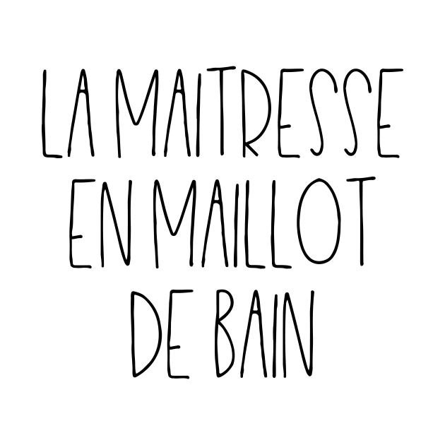 La maitresse en maillot de bain by LemonBox