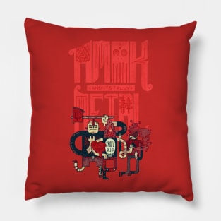 Amok & Totally Metal Pillow