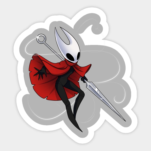 Hornet Git Gud Hollow Knight Sticker 