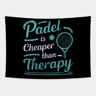 Padel is Cheaper Than Therapy - Sports and Wellness Tapestry