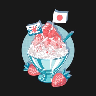 The japanese shaved ice with some strawberry jam T-Shirt