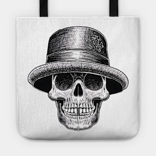 fisherman skull Tote